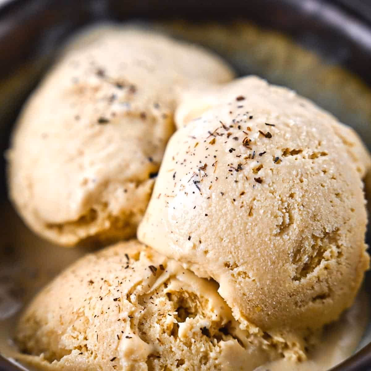 Is Hojicha ice cream vegan?