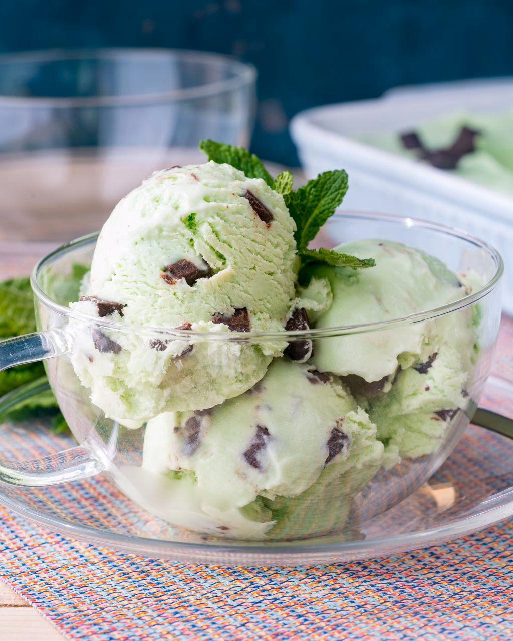 What is mint chocolate chip ice cream?