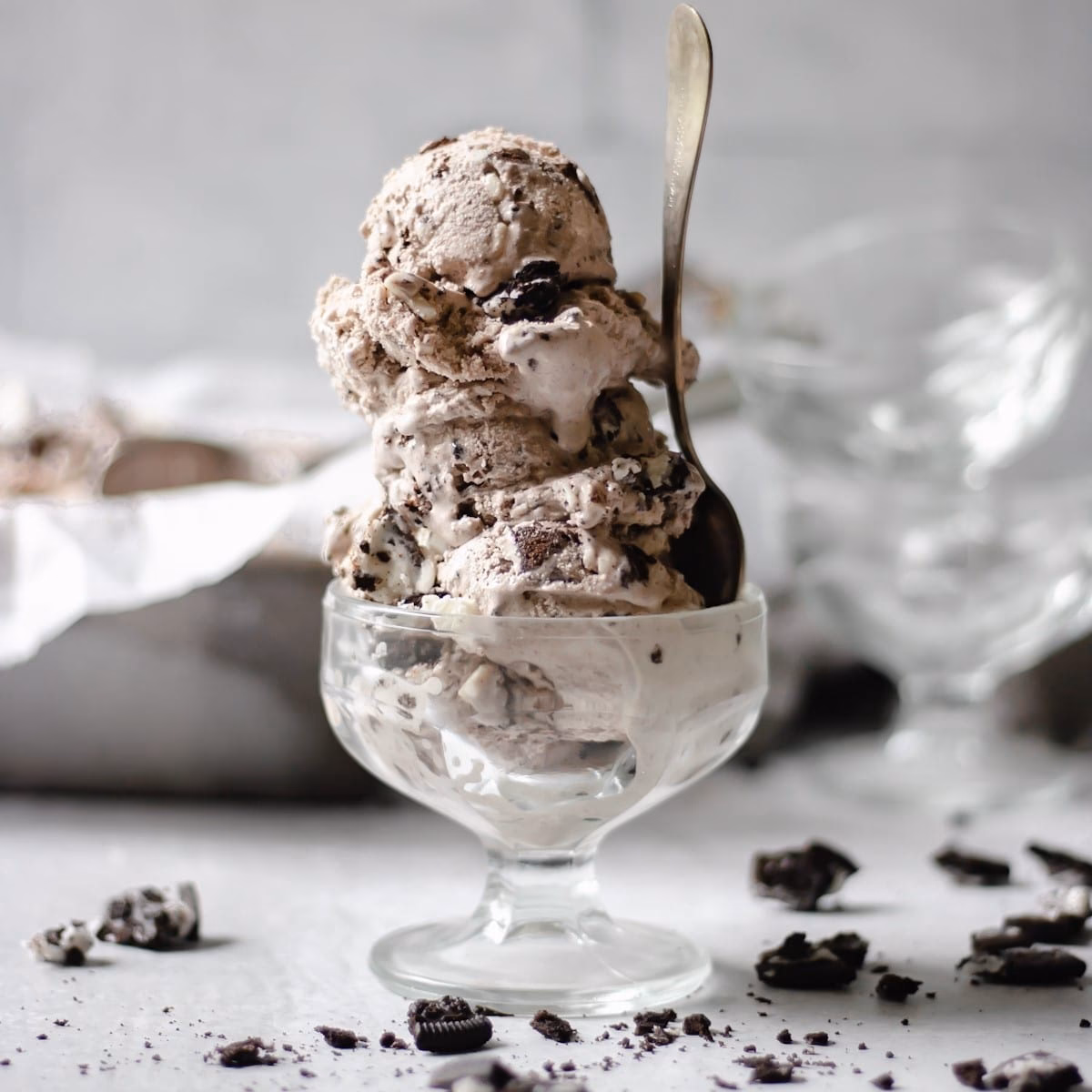 Can you make ice cream with crushed Oreo cookies?