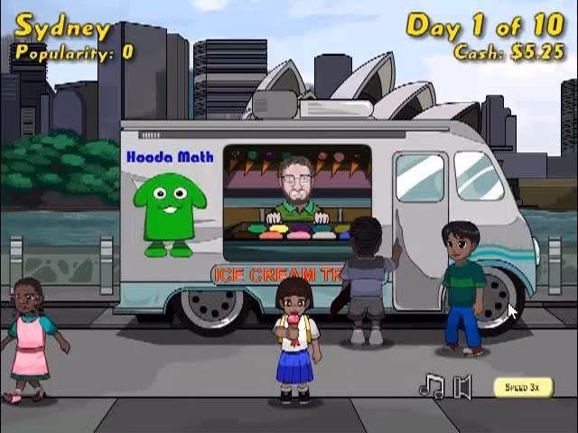 How do I play bad ice cream?