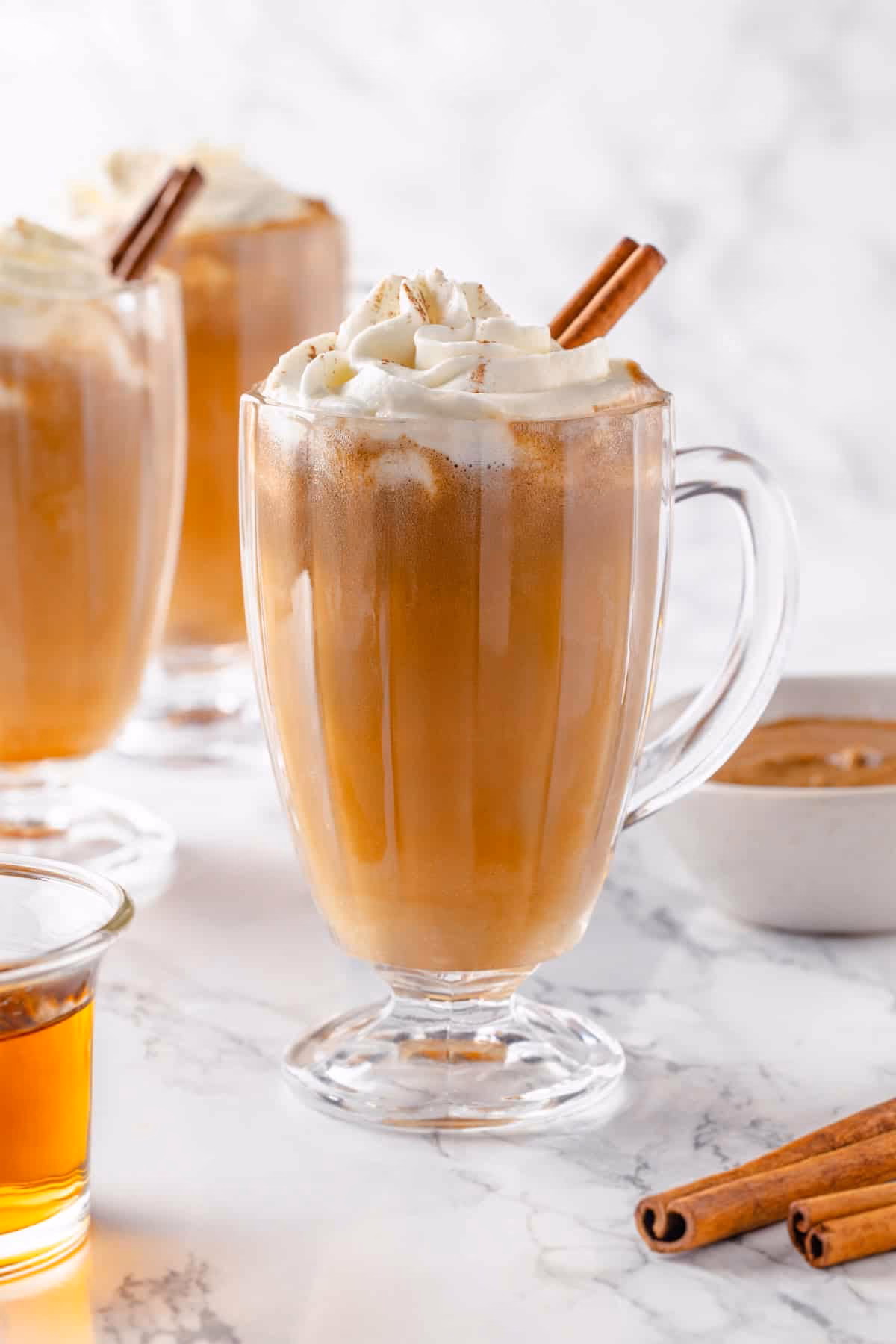 How do you make ice cream with buttered rum mix?