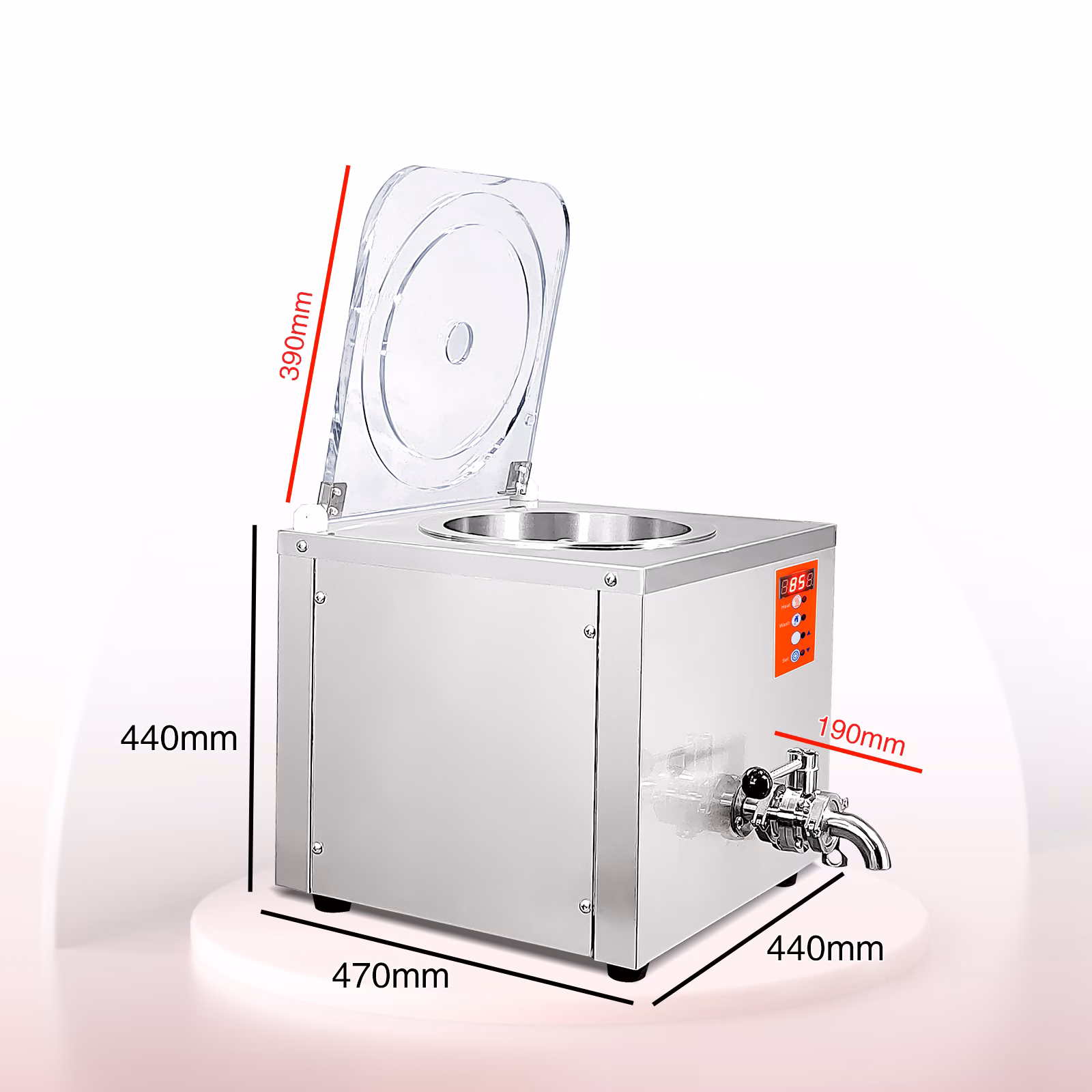How does ice cream pasteurization work?
