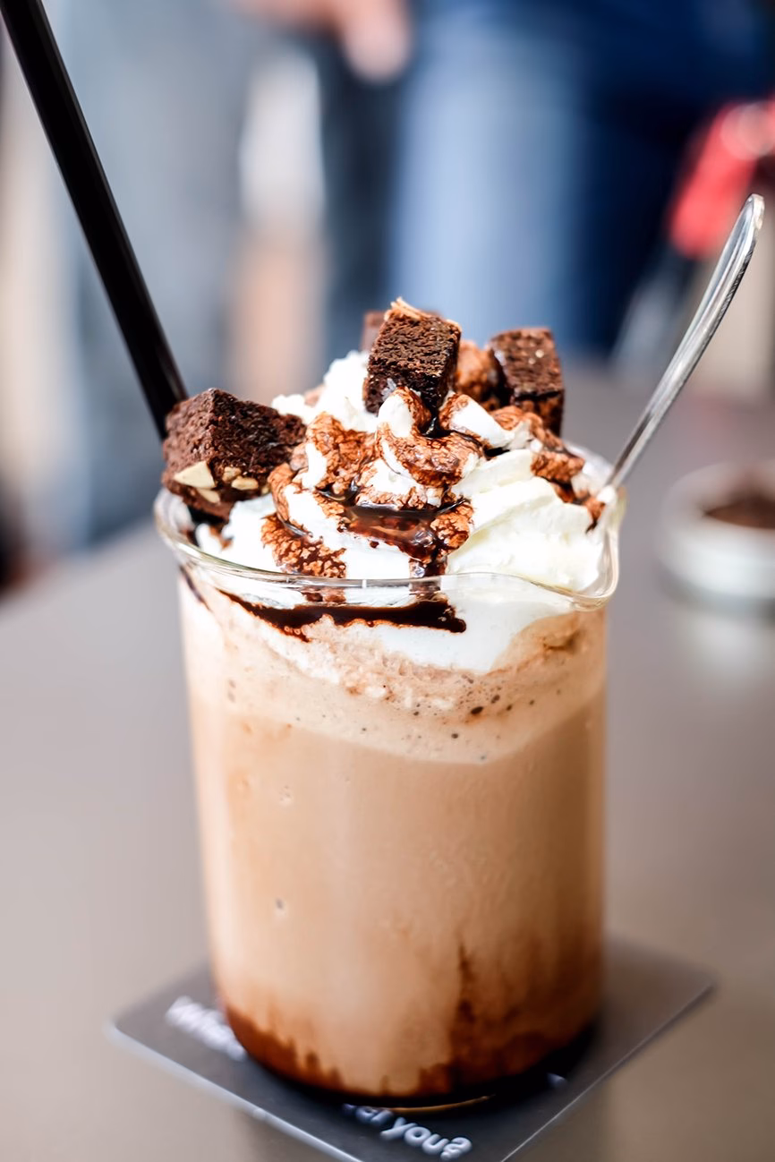 What is a chocolate frappe?