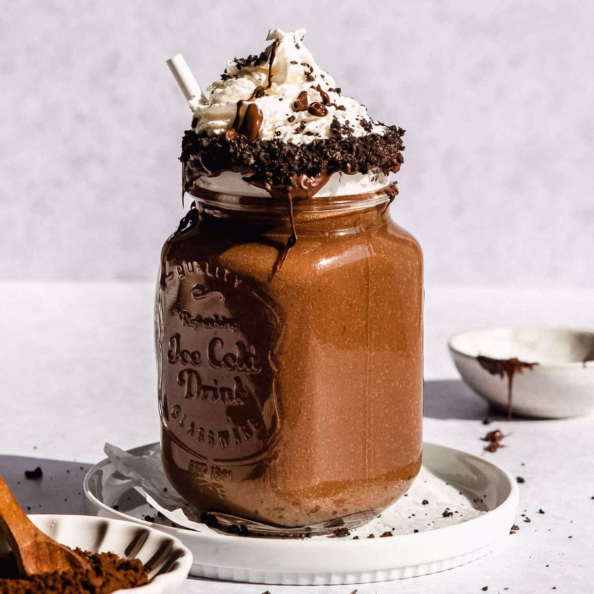 Does a vanilla milkshake have ice cream?