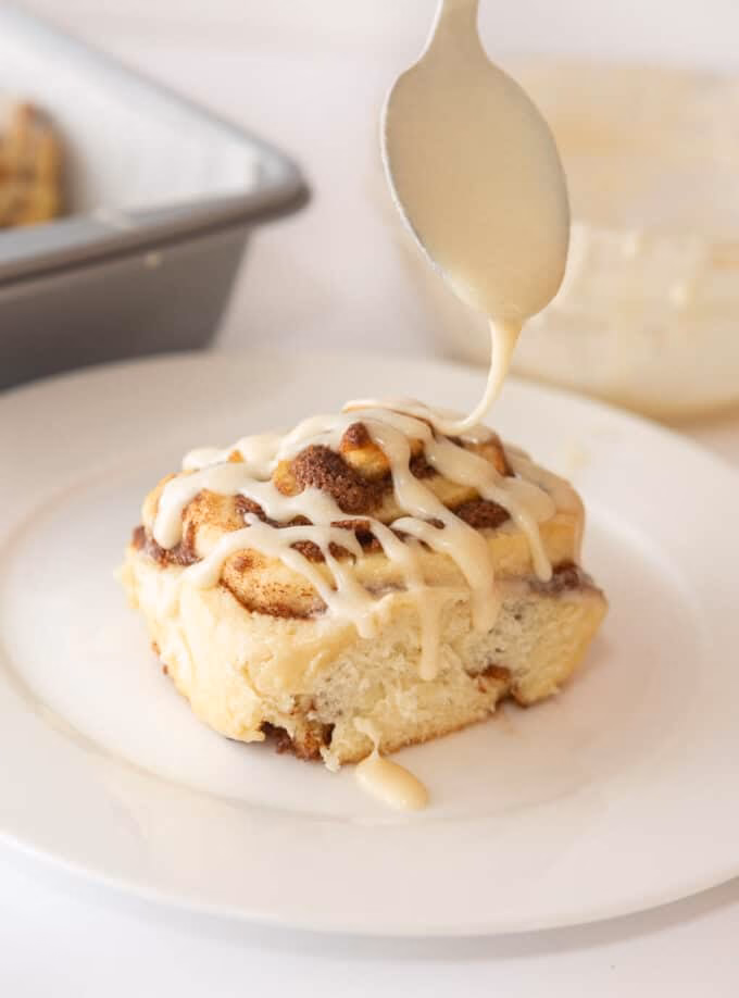 Can you make Cinnabon frosting without cream cheese?