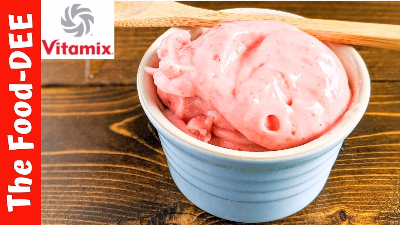 How to make vanilla bean ice cream in a Vitamix?