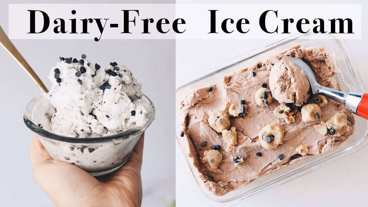 Can you make dairy-free ice cream at home?
