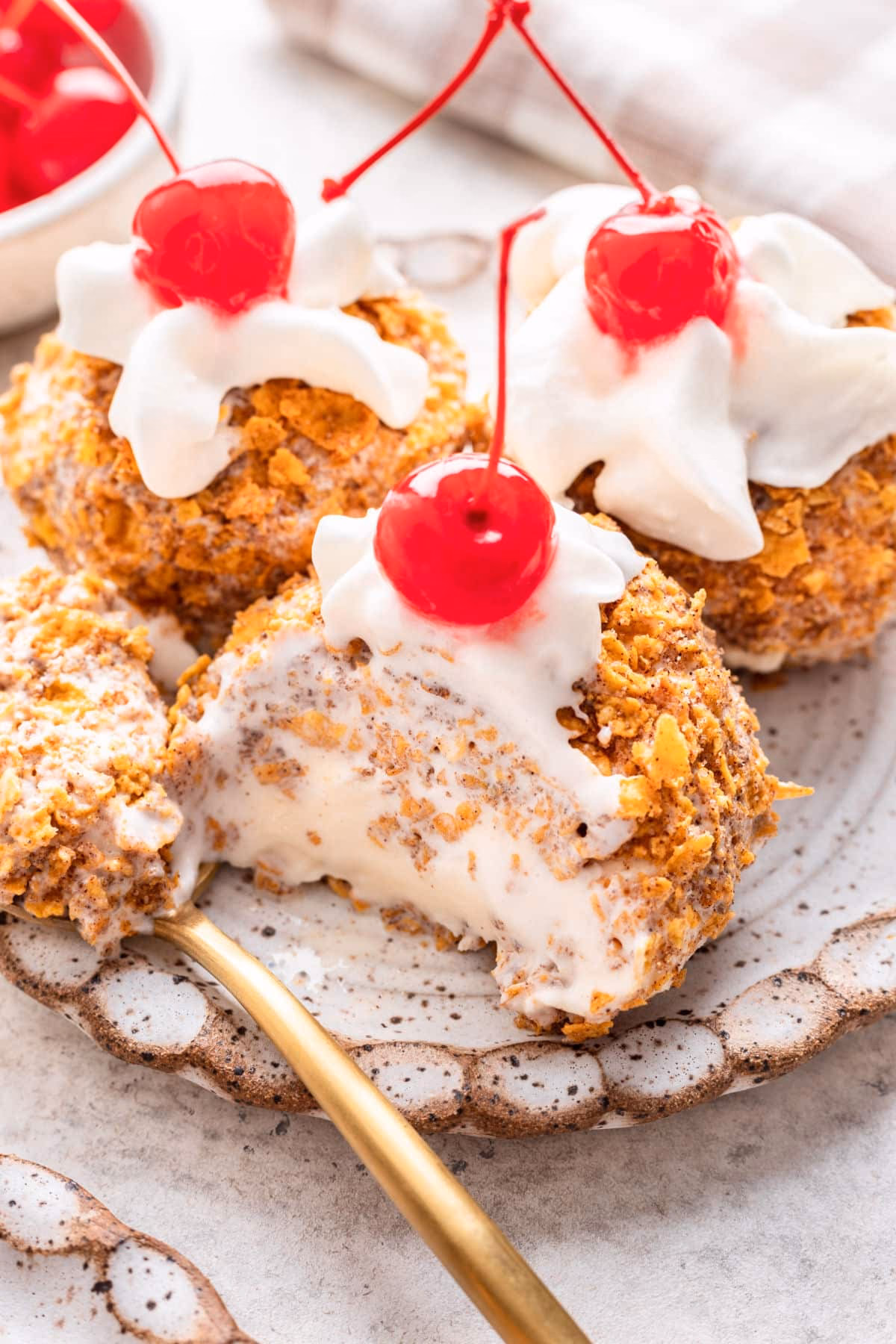 Does fried ice cream need to be deep fried?