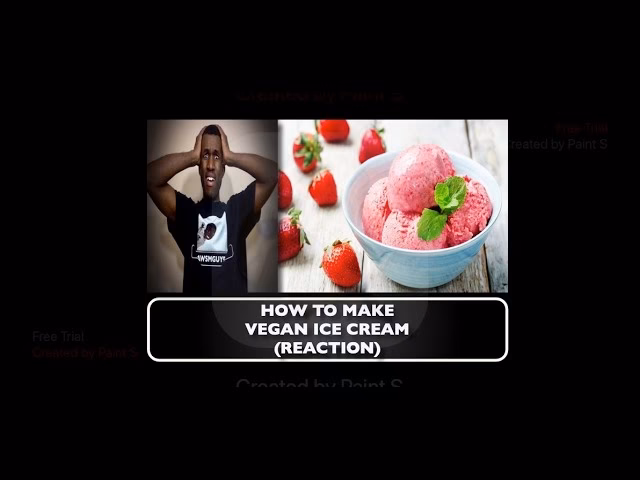 Can vegan ice cream be made with coconut milk?