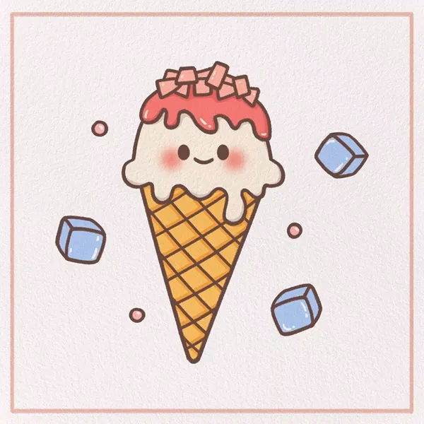 How do you draw ice cream?