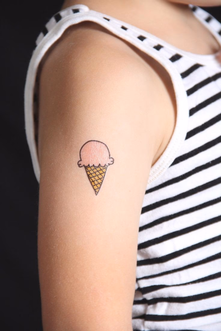 Who invented ice-cream tattoos?