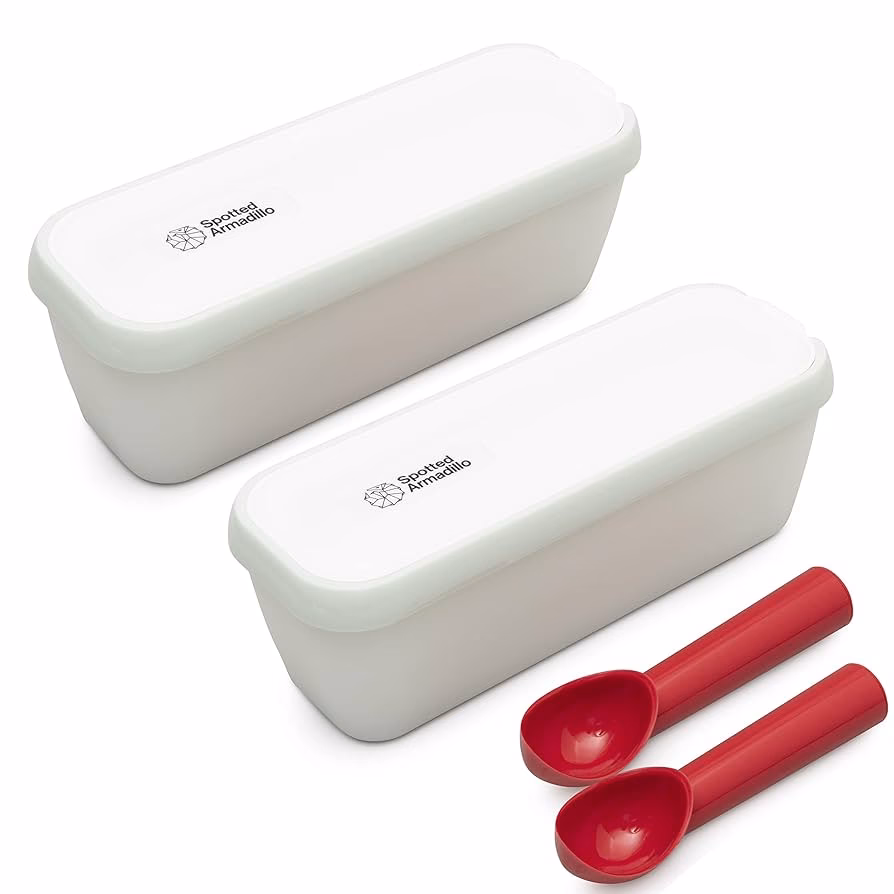 Which ice cream containers are best for freezer storage?