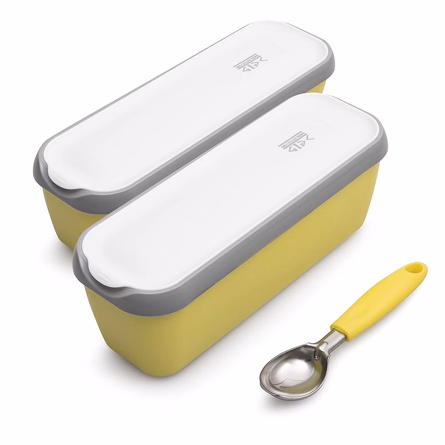 What do you use ice cream containers for?