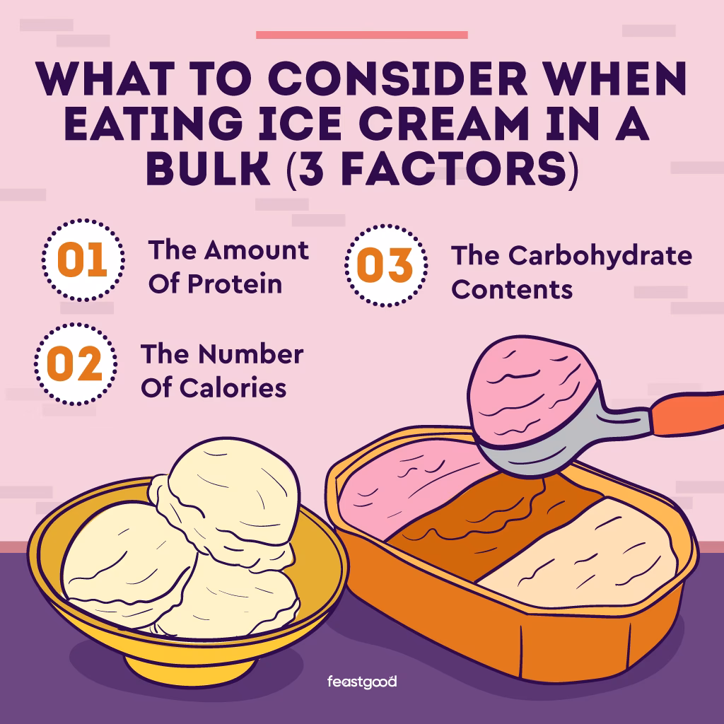 Is ice cream good for bulking?