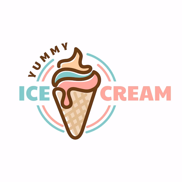 How does the Ice Cream Logo Generator work?