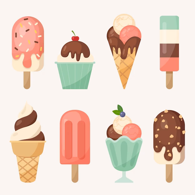 How many ice cream funny stock photos are there?