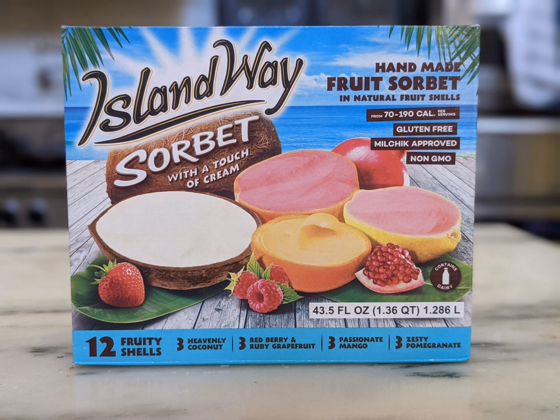Are Costco Island way fruit shell sorbets any good?