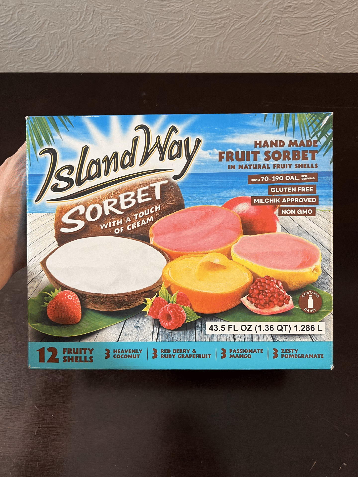 Does Costco ice cream have real fruit?