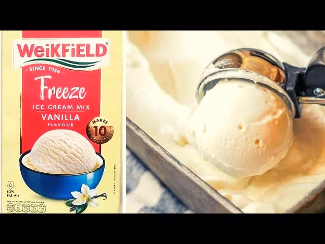 How to make vanilla ice cream?