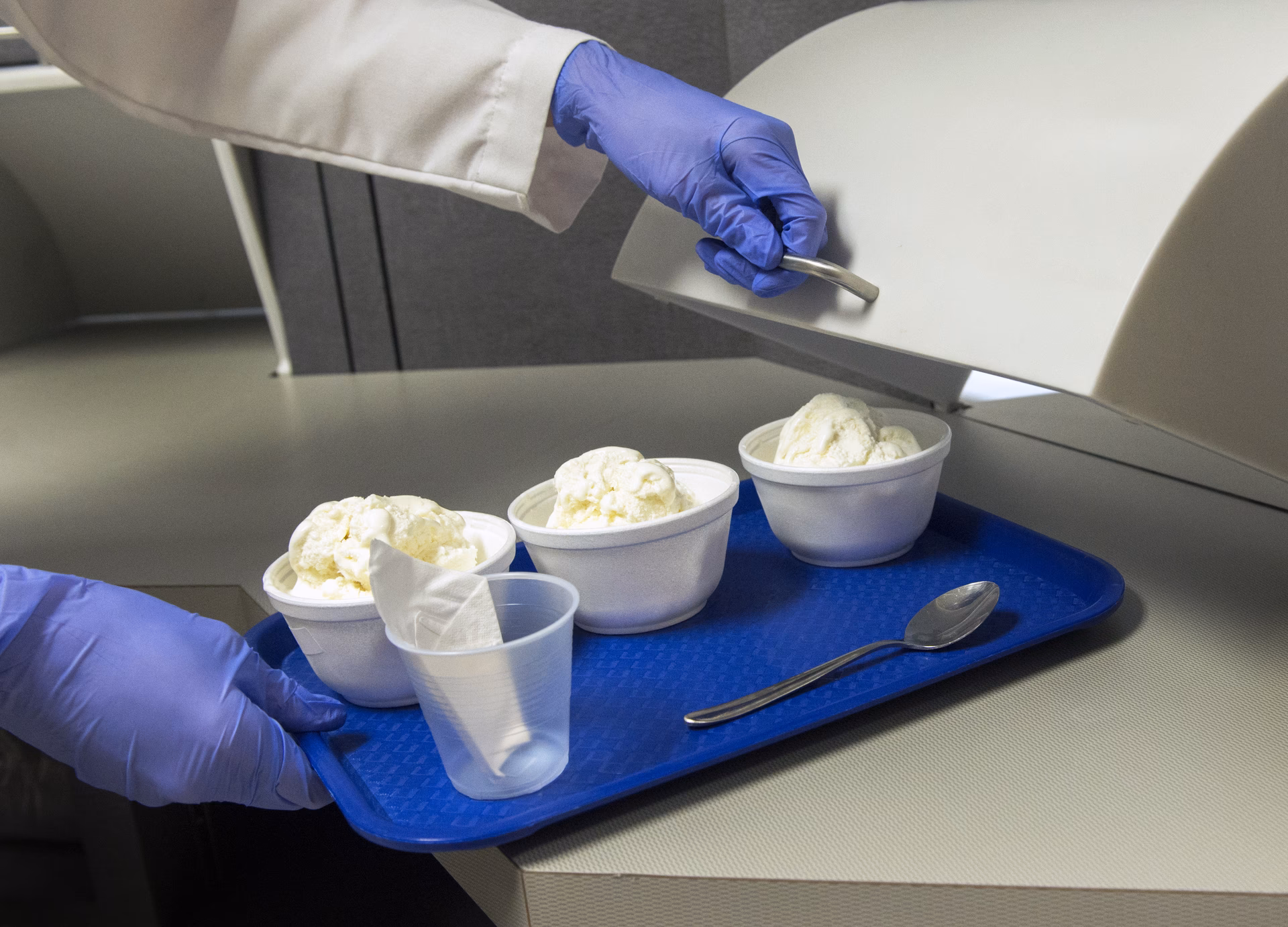 Are ice cream microstructure attributes related to sensory properties?