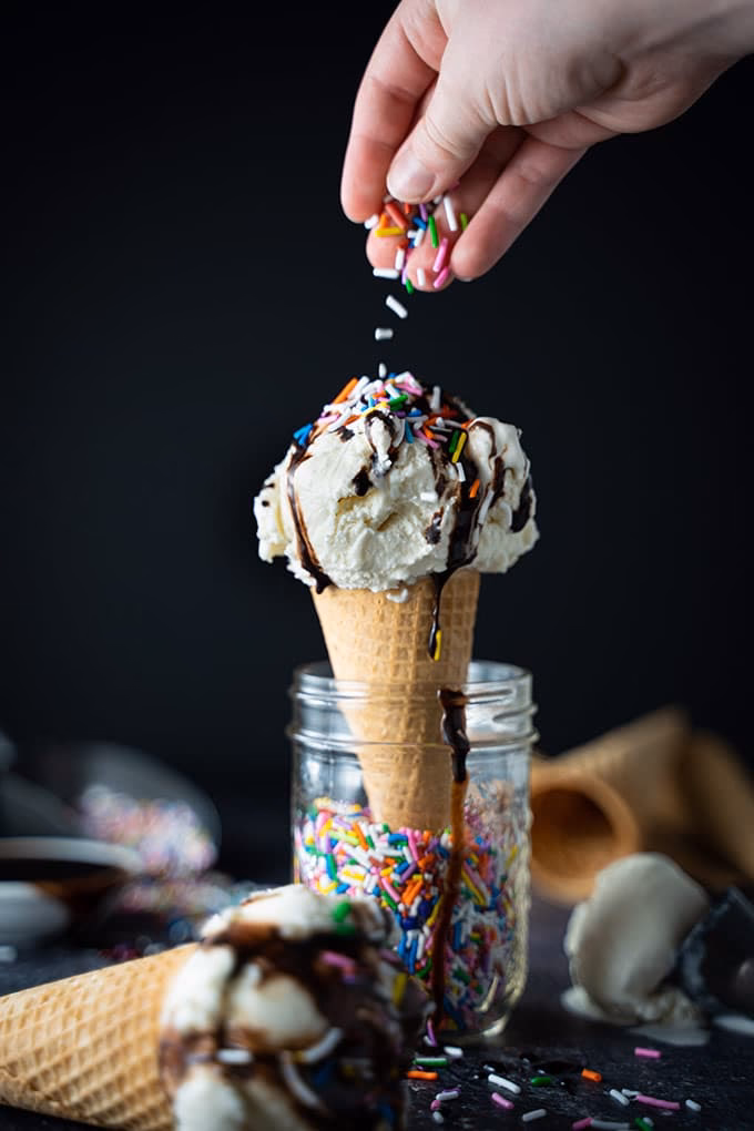 How do you make ice cream?