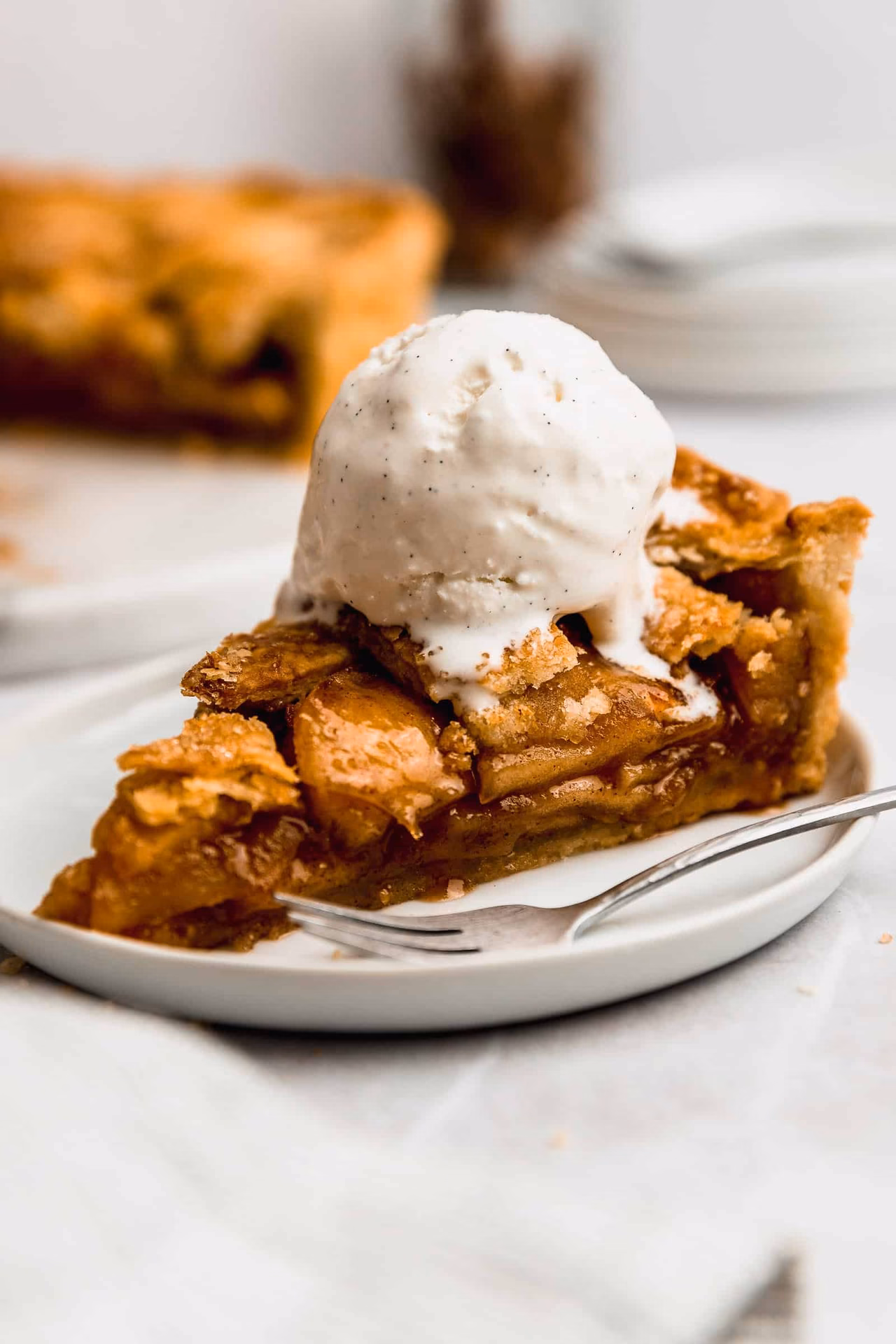 What is an apple pie à la Mode?