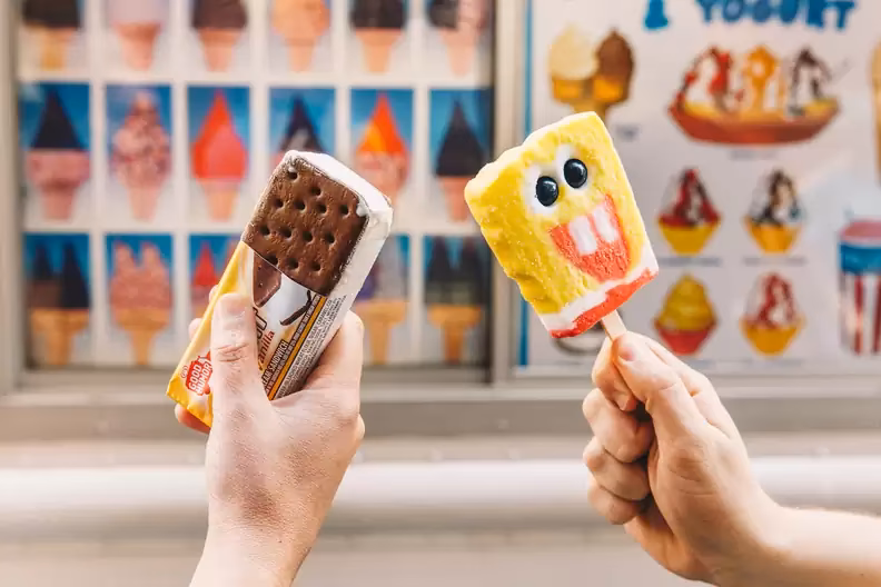 What makes a good ice cream Taco?