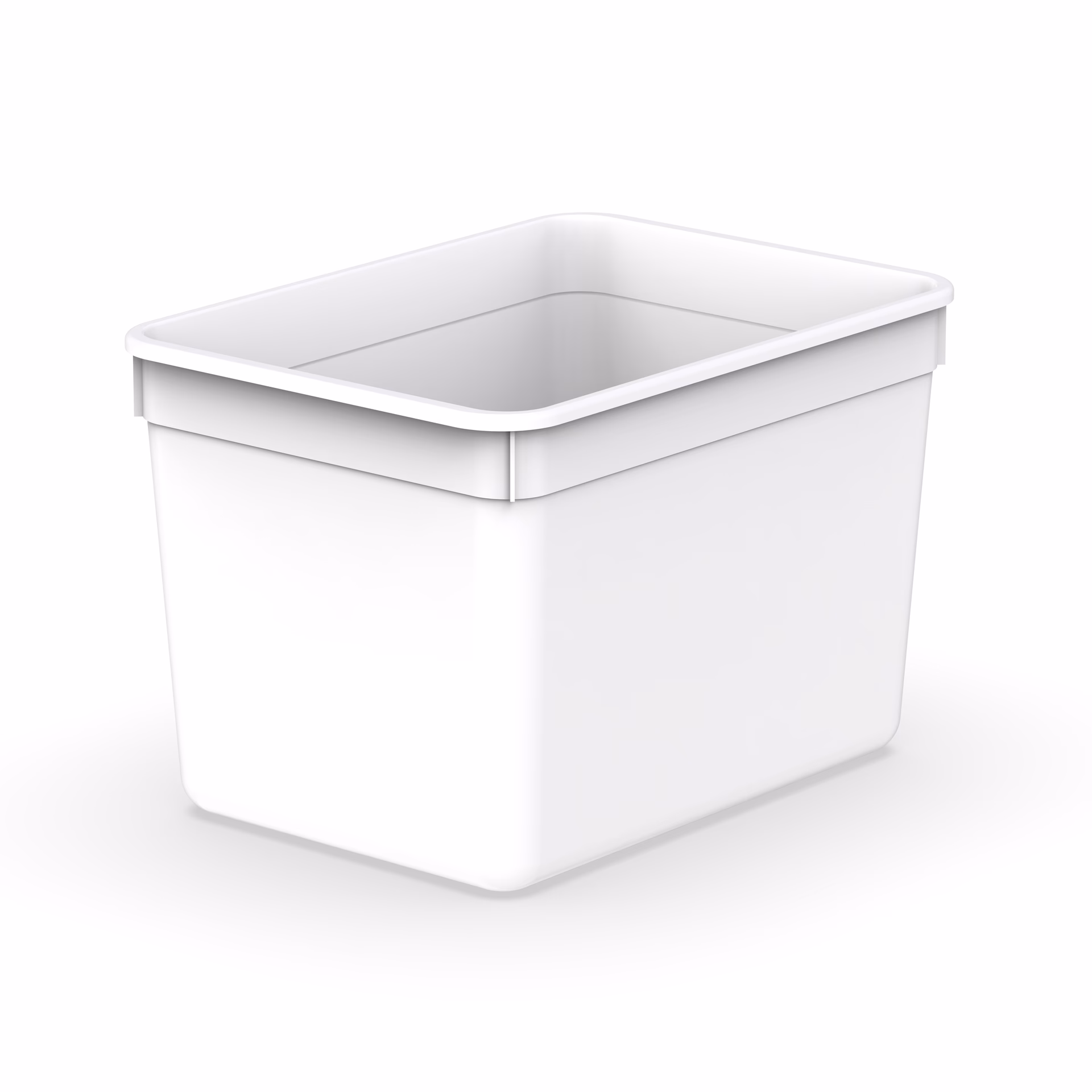 How big is a 2 liter ice cream container?