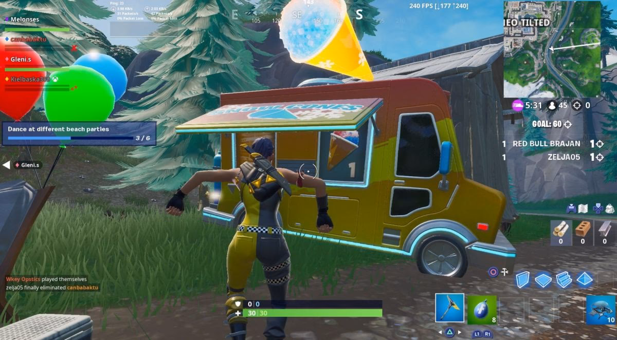 When did Fortnite release 14 days of summer quests 2025?