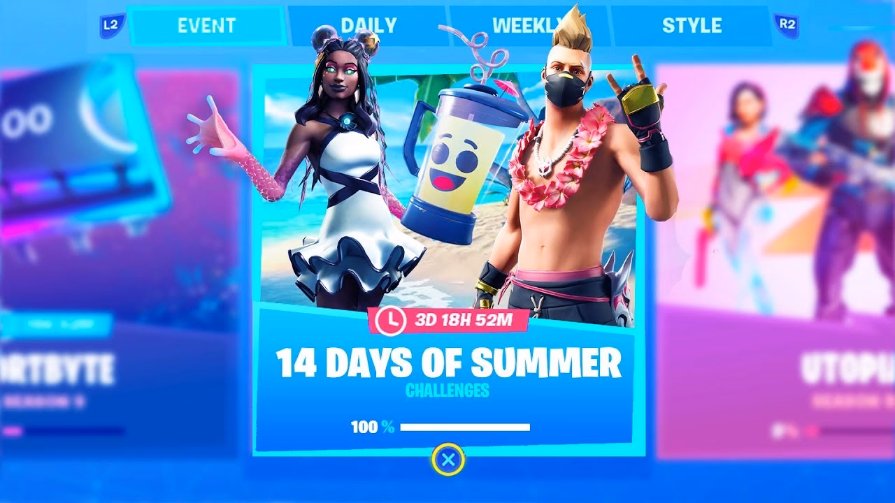 Are You overwhelmed by Fortnite's 14 days of summer event chaos?