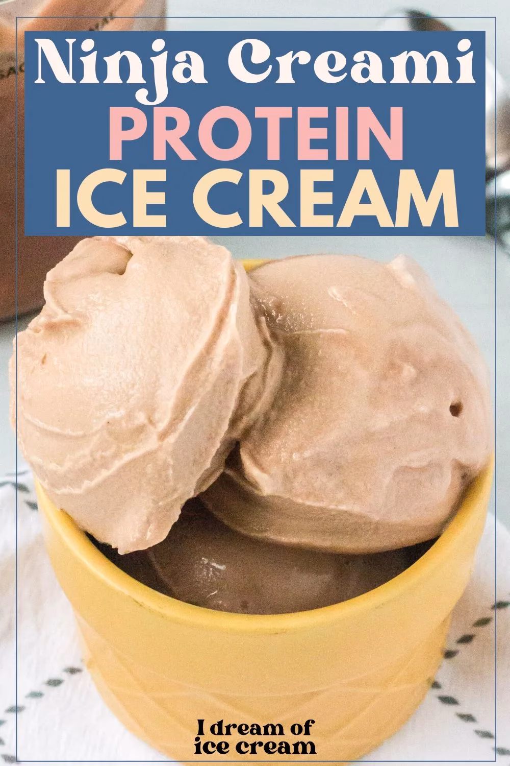 Does protein affect ice cream texture?