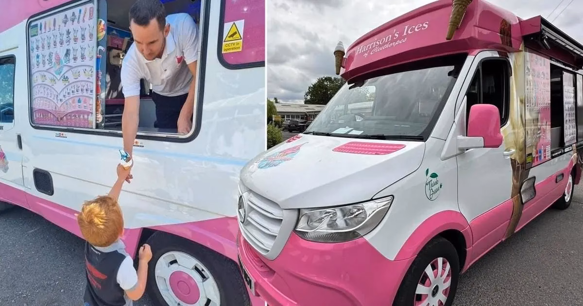 Who is McDonalds ice cream van hire?