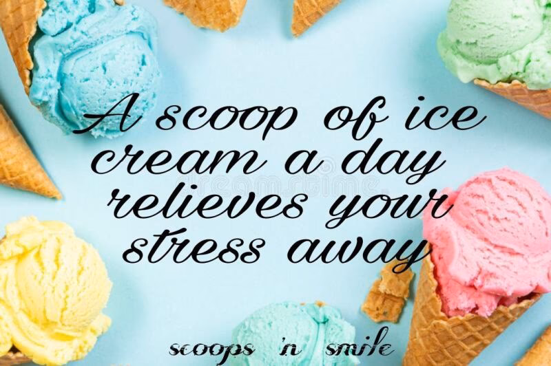 Is ice cream a coping mechanism for stress?