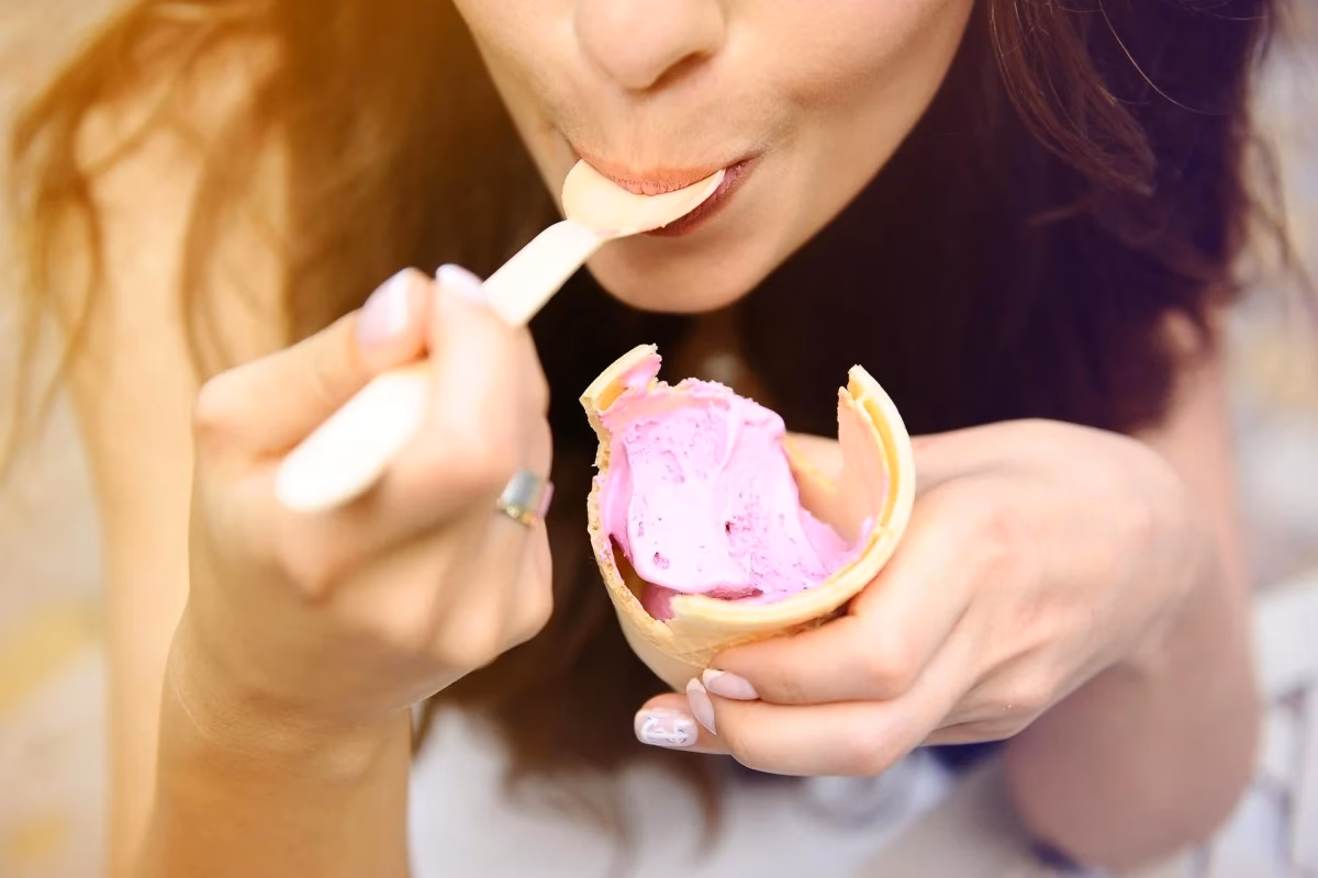 Can ice cream worsen your symptoms?