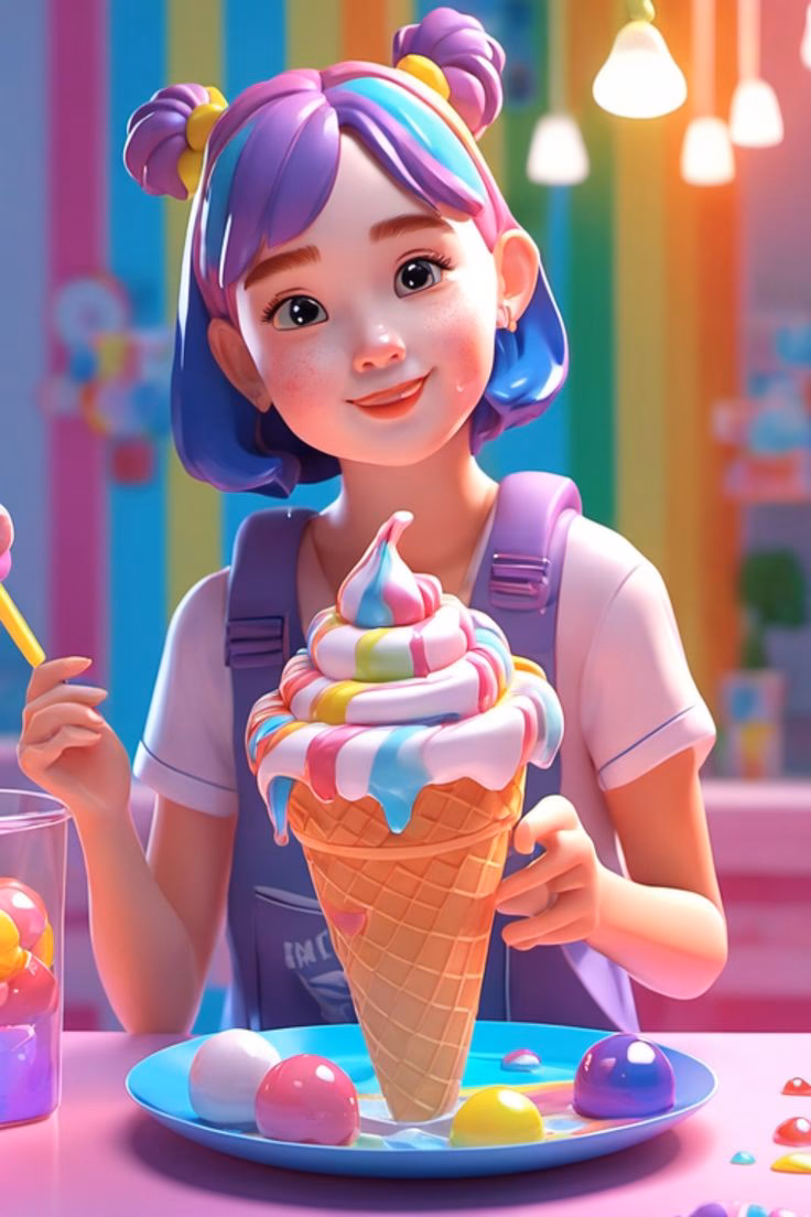 How much does a single Kawaii ice cream cost?