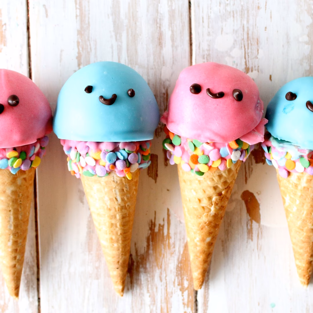 What is kawaii ice cream coloring?