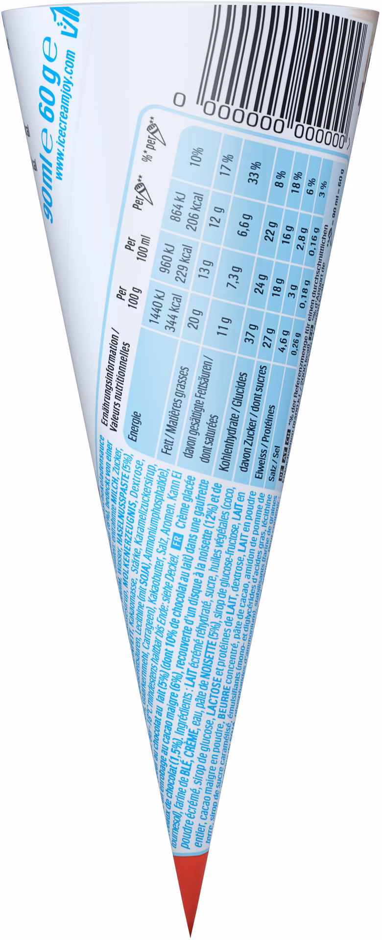 Are Kinder Bueno ice cream cones halal?