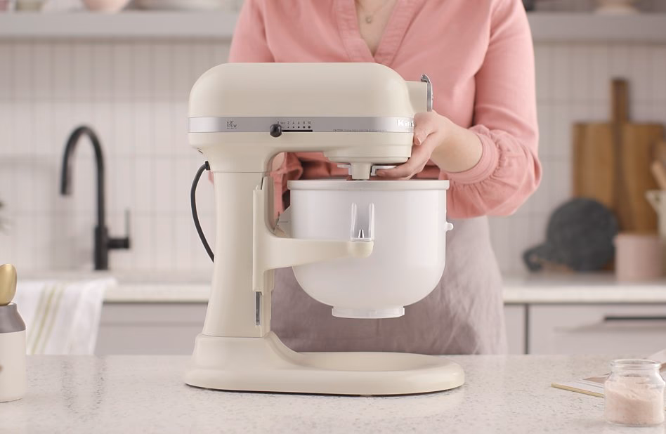 Can you make ice cream with a KitchenAid ® stand mixer?