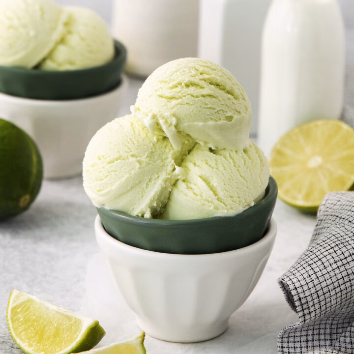 How do you make lime ice cream?