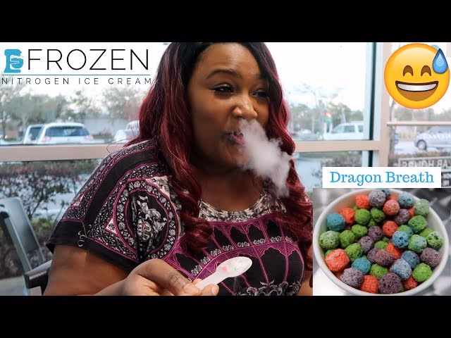 How many gallons of liquid nitrogen do you need to make ice cream?