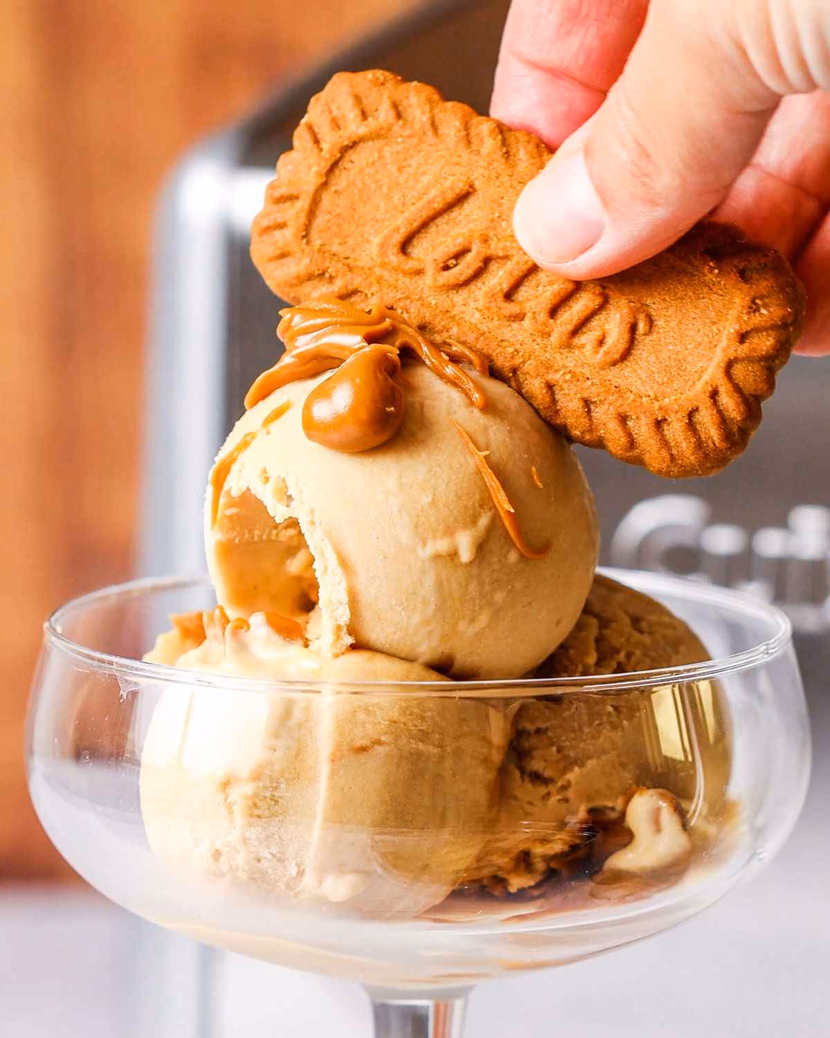 Is Biscoff ice cream too much?