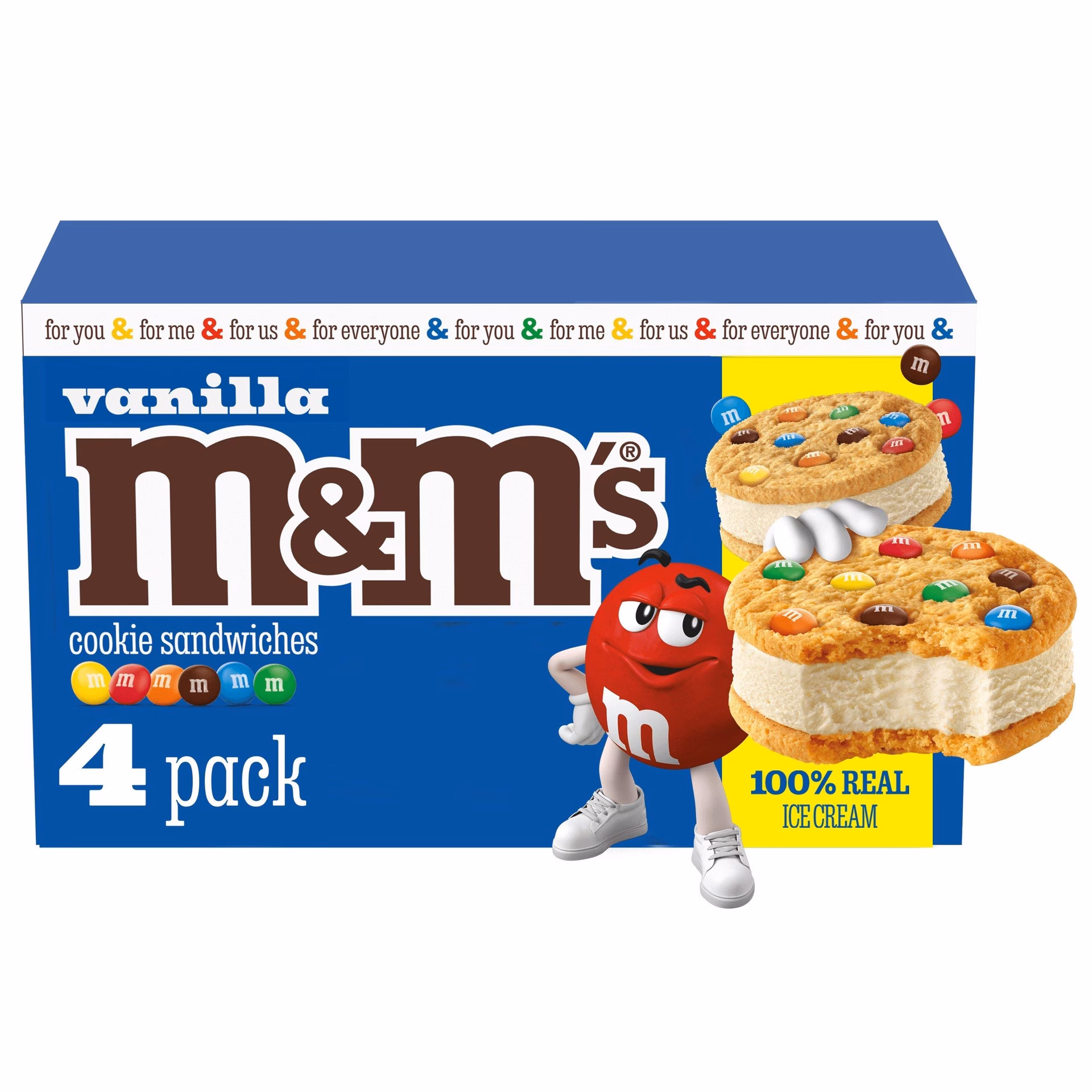 Are M&M ice cream sandwiches good?