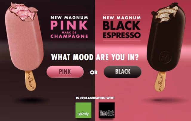 Does Magnum ice cream have a chocolate shell?