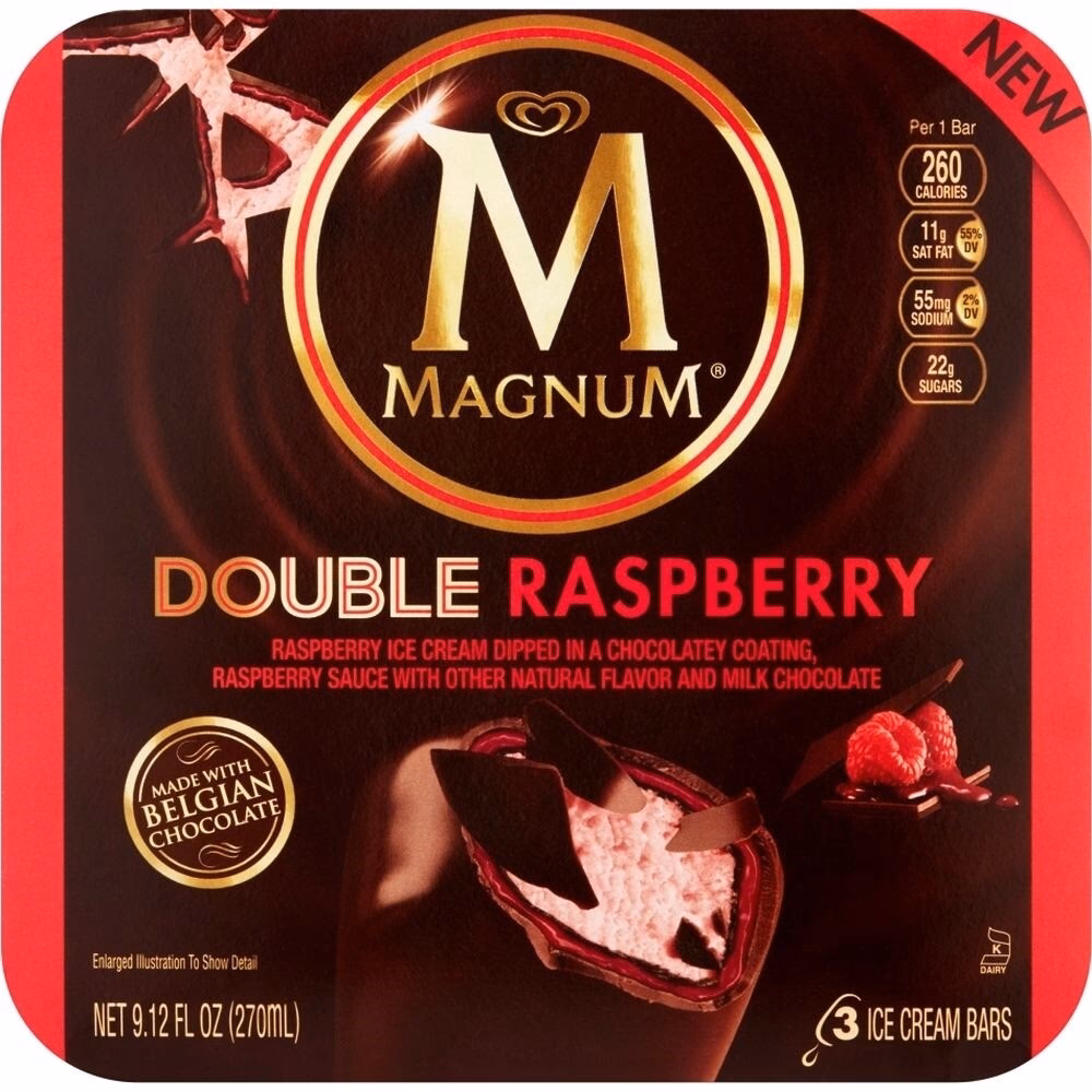 How to store Magnum double raspberry ice cream?