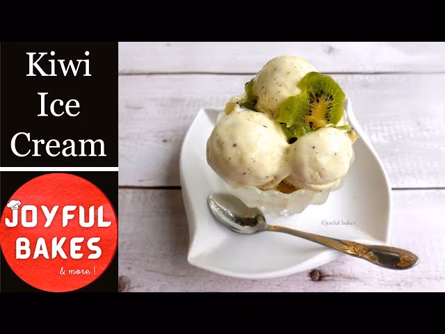 How long does Kiwi ice cream take to make?