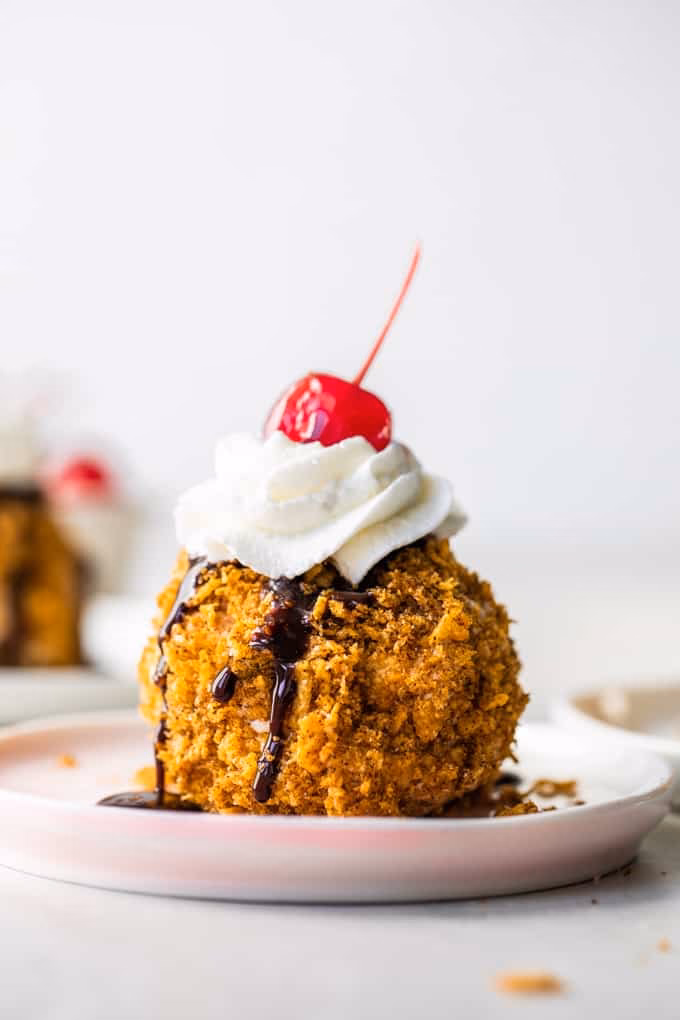 How do you make Mexican fried ice cream?
