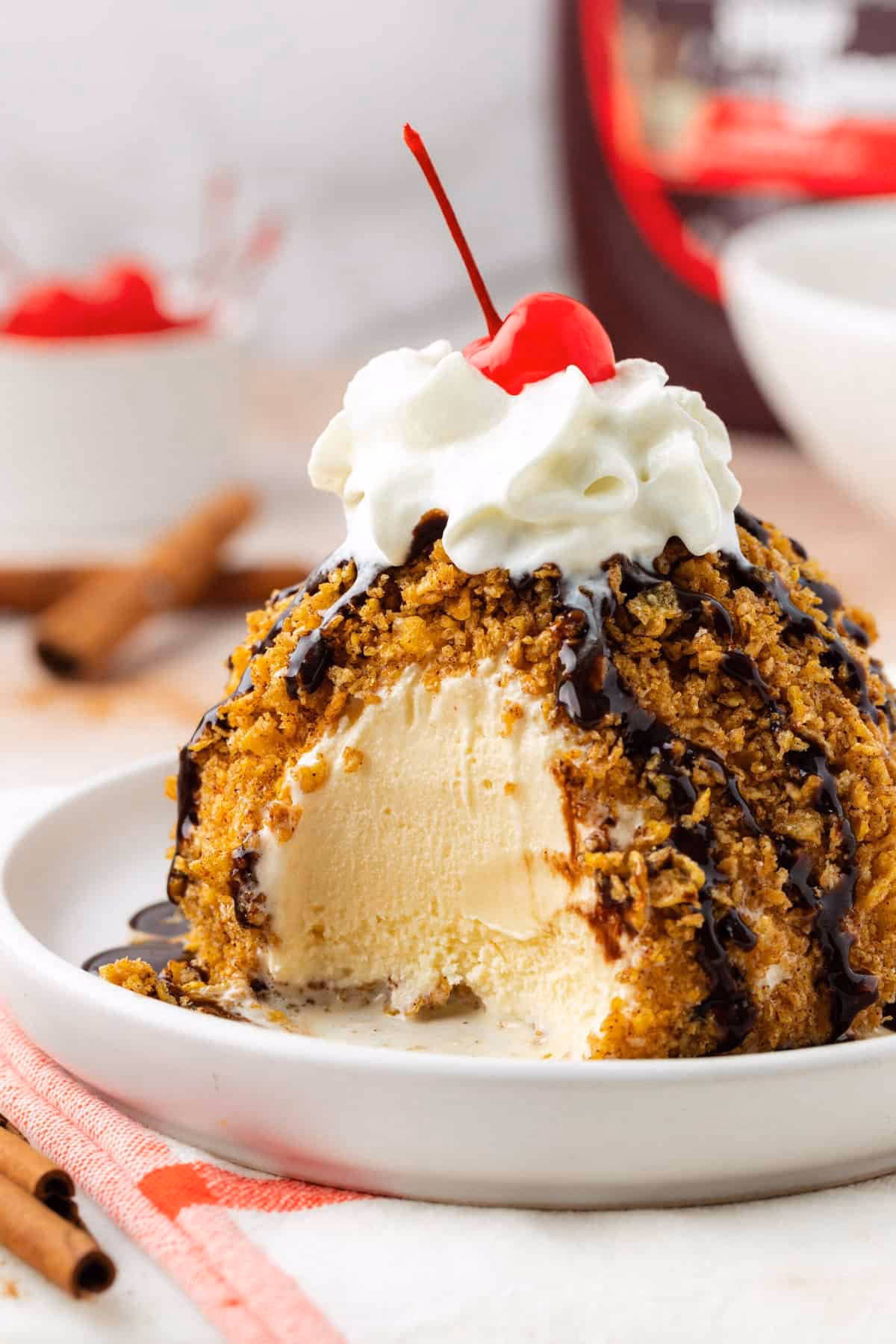 Does Mexican ice cream need to be fried?