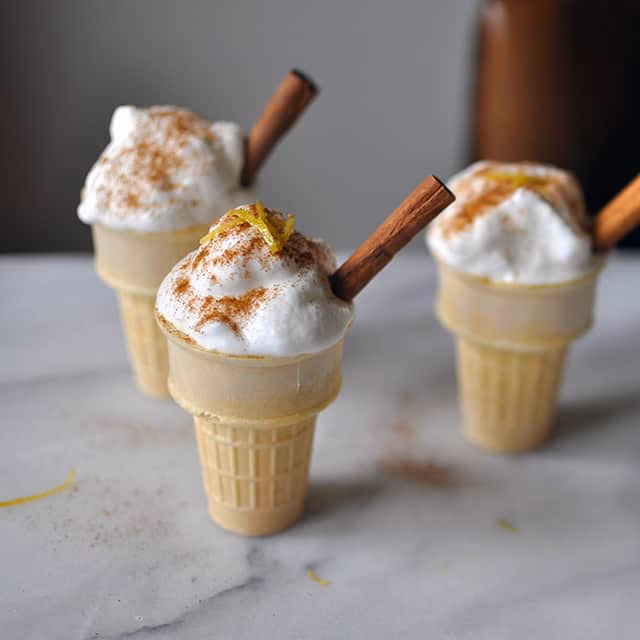 How do you make meringue ice cream?