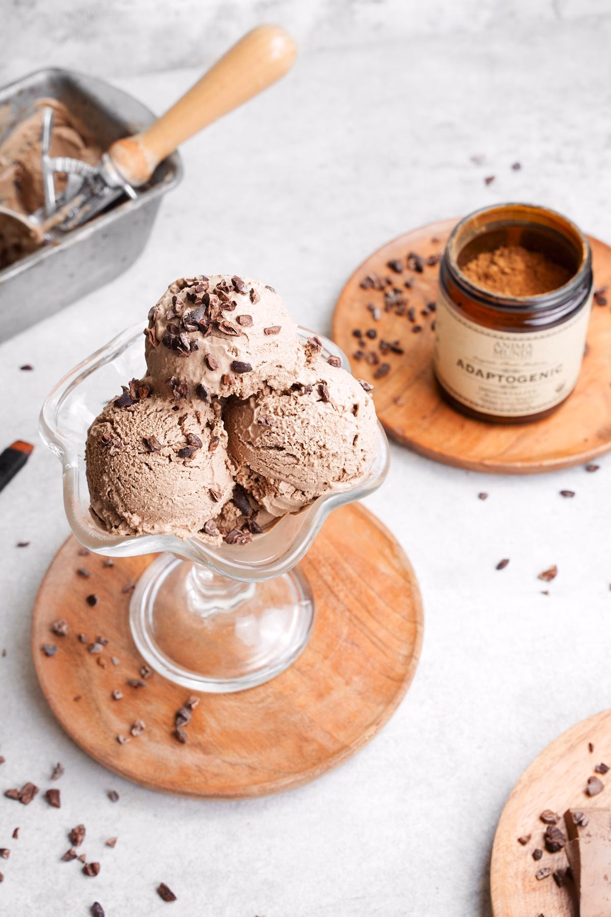 Is mushroom ice cream vegan?