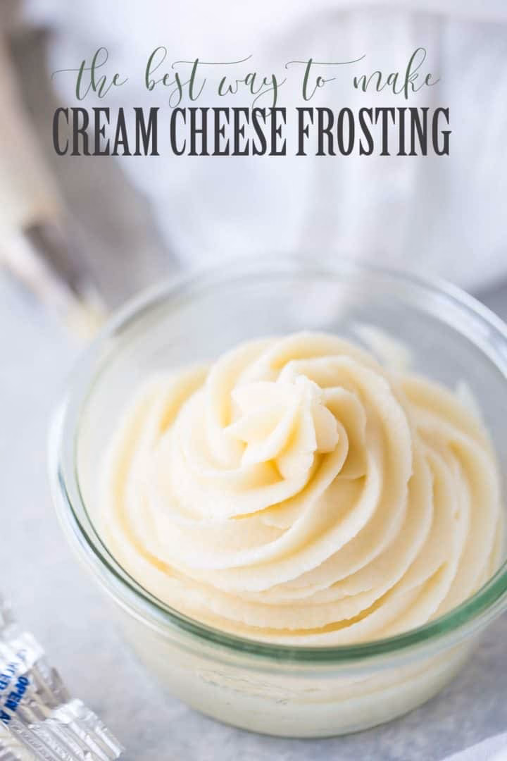 How to thicken runny cream cheese frosting?
